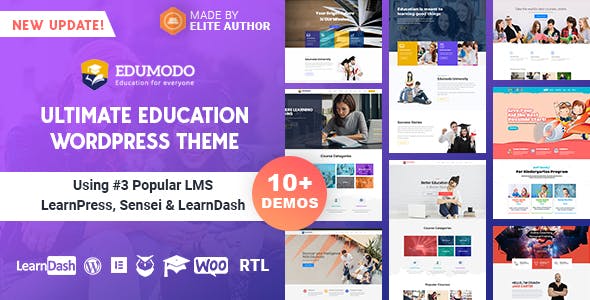 Edumodo v2.6.4 - Education WordPress Theme