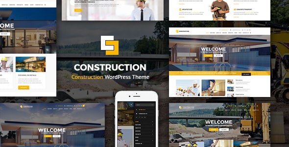 Construction v1.2.7 - WordPress Theme