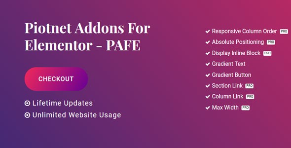 Piotnet Addons Pro For Elementor v5.12.0