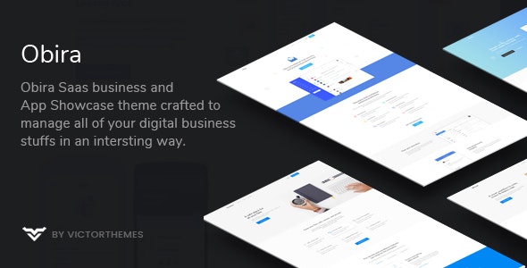 Obira v1.9.1 - SaaS Business & App Showcase WordPress Theme