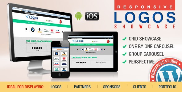 WordPress Logos Showcase v1.3.5.2 - Grid and Carousel