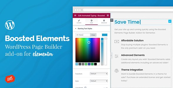 Boosted Elements v2.7 - Builder Add-on for Elementor