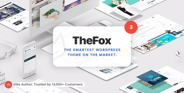 TheFox v3.9.5 - Responsive Multi-Purpose WordPress Theme
