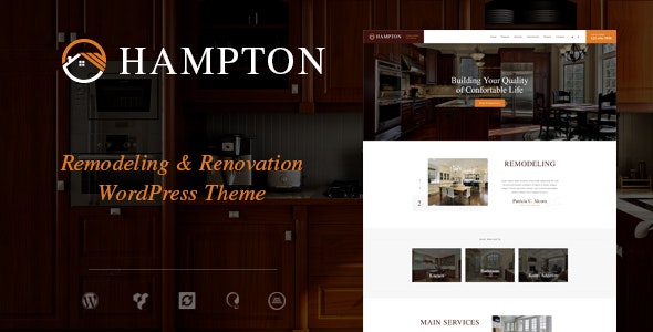 Hampton v1.1.5 - Home Design and House Renovation WordPress Theme