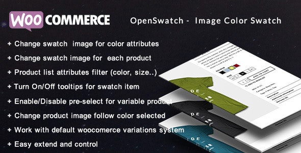 Openswatch v5.0 - Woocommerce variations image swatch