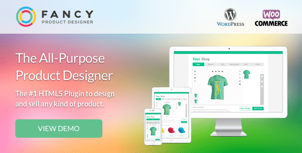 Fancy Product Designer v4.1.4 - WooCommerce plugin