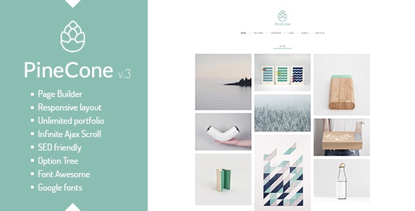PineCone v4.5 - Creative Portfolio and Blog for Agency