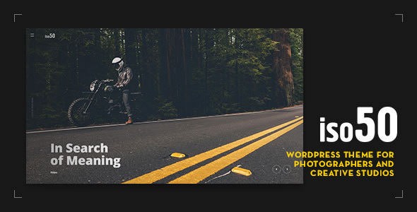 Iso50 v1.0.23 - Photography WordPress Theme