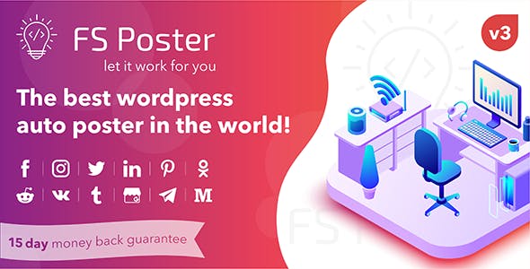 FS Poster v3.2.5 - WordPress Auto Poster & Scheduler