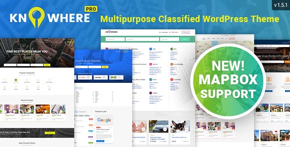 Knowhere Pro v1.5.1 - Multipurpose Directory Theme