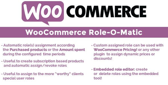 WooCommerce Role-O-Matic v7.8
