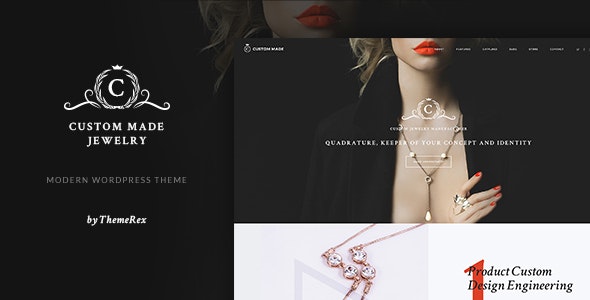 Custom Made v1.1.6 - Jewelry Manufacturer and Store WordPress Theme