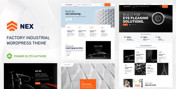 Nex v5.2 - Factory & Industrial WordPress