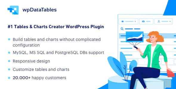 wpDataTables v2.8.1 - Tables and Charts Manager for WordPress
