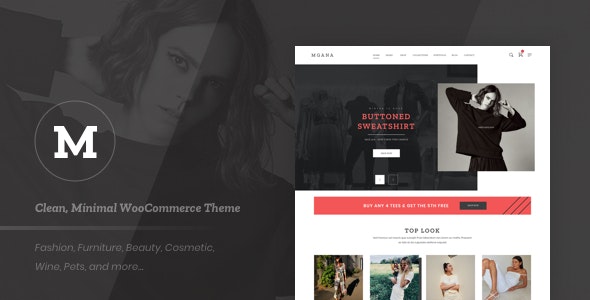 Mgana v1.0.0 - Clean, Minimal WooCommerce Theme