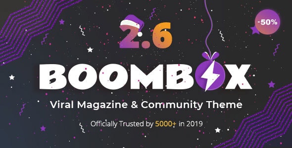 BoomBox v2.6.0.2 - Viral Magazine WordPress Theme