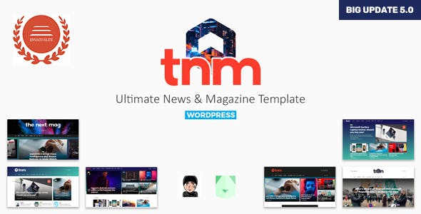 The Next Mag v5.5 - Ultimate Magazine WordPress Theme