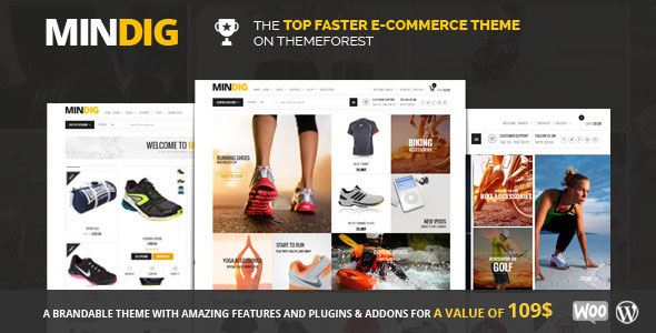 Mindig v1.12.0 - a Flat & Multipurpose Ecommerce Theme