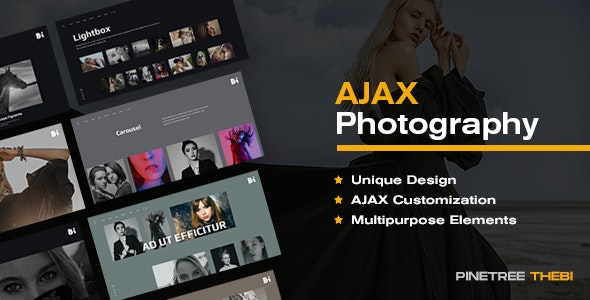TheBi v1.0.5 - Photography WordPress Theme