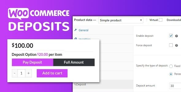 WooCommerce Deposits v2.5.13 - Partial Payments Plugin