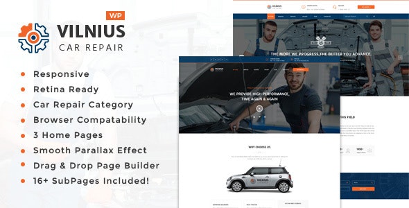 Vilnius v1.5 - Auto Mechanic & Car Repair WordPress Theme