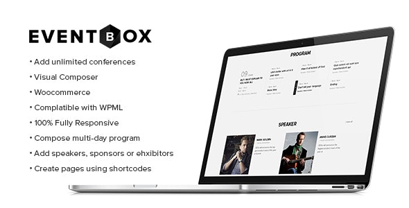 Eventbox v2.2.1 - Club/Workshop/Party WordPress Theme