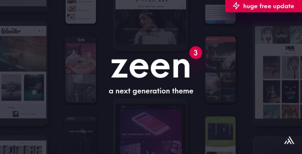 Zeen v3.0.0 - Next Generation Magazine WordPress