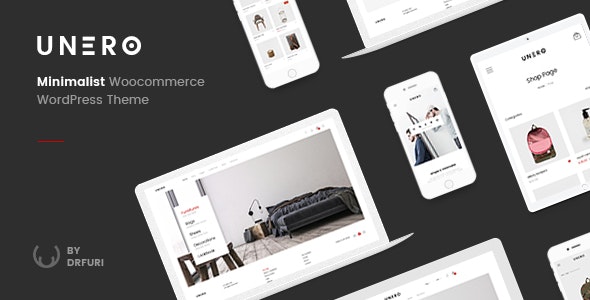 Unero v1.8.3 - Minimalist AJAX WooCommerce WordPress Theme