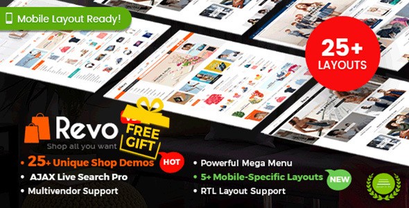 Revo v3.5.2 - Multi-purpose WooCommerce WordPress Theme