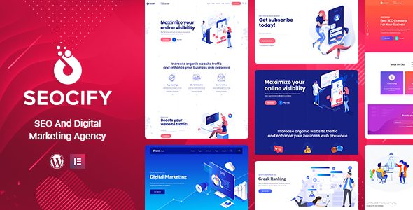 Seocify v1.9.5 - SEO And Digital Marketing Agency