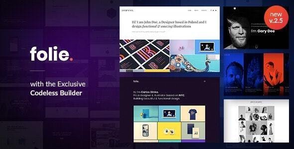 Folie v2.6.1 - Creative Portfolio WordPress