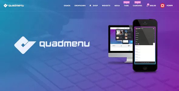 QuadMenu v1.8.4 - Themes Developer Mega Menu
