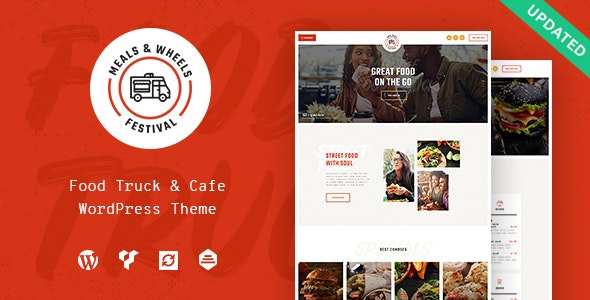 Meals & Wheels v1.0.1 - Street Festival & Fast Food Delivery WordPress Theme