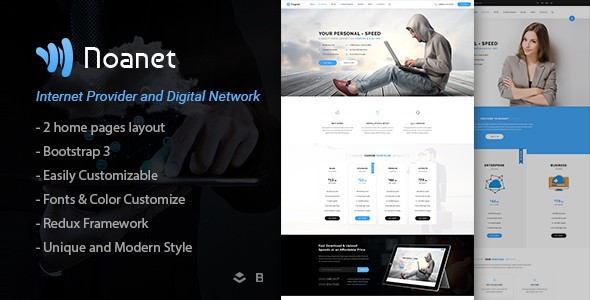 Noanet v2.4 - Internet Provider And Digital Network