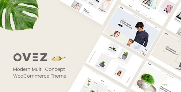 Ovez v2.0.0 - Modern Multi-Concept WooCommerce Theme