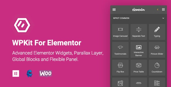 WPKit For Elementor v1.0.2 - Advanced Elementor Widgets Collection & Parallax Layer