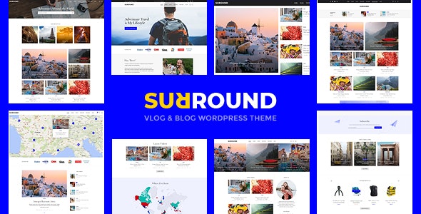 Surround v1.0.3 - Vlog & Blog WordPress Theme