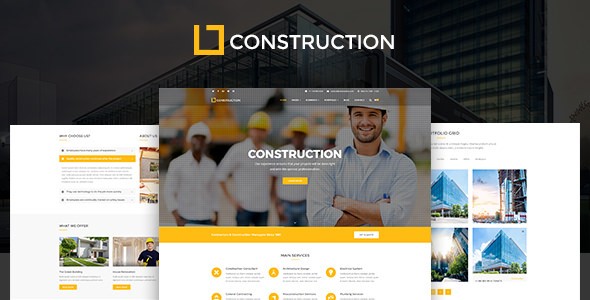 Construction v1.0.9.1 - Business & Building Company Theme