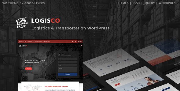 Logisco v1.0.3 - Logistics & Transportation WordPress