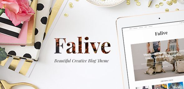 Falive v1.2.1 - Beautiful Creative & Fashion Blog Theme