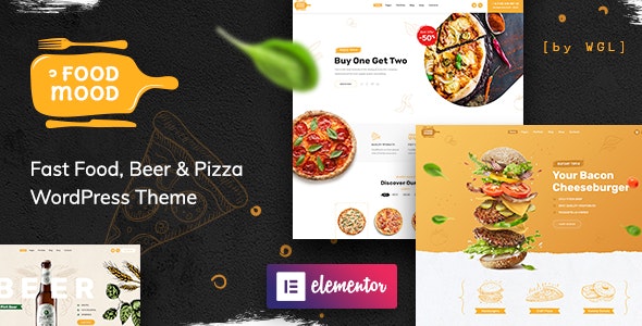 Foodmood v1.0.2 - Cafe & Delivery WordPress Theme