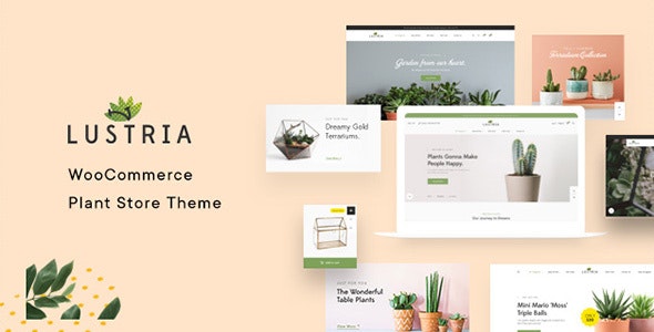 Lustria v1.3 - MultiPurpose Plant Store WordPress Theme