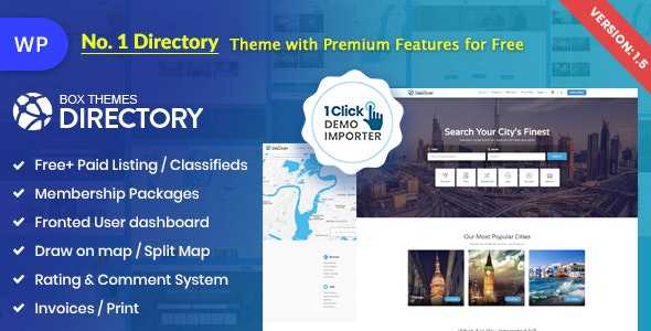 Directory v1.6 - Multi-purpose WordPress Theme