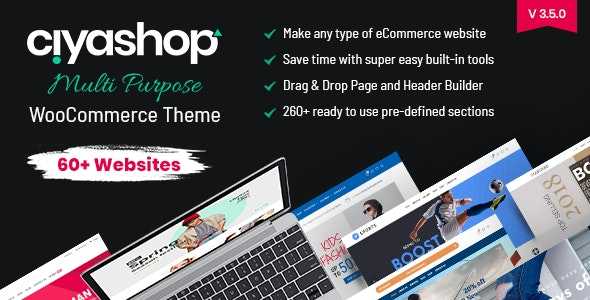 CiyaShop v3.5.0 - Responsive Multi-Purpose Theme