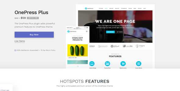 OnePress Plus v2.1.8 - WordPress Theme