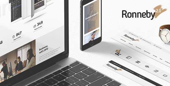 Ronneby v3.2.0 - High-Performance WordPress Theme