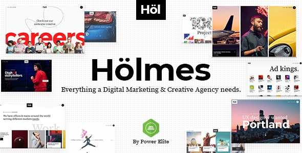 Holmes v1.2 - Digital Agency Wordpress Theme