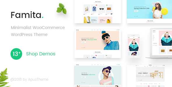 Famita v1.20 - Minimalist WooCommerce WordPress Theme