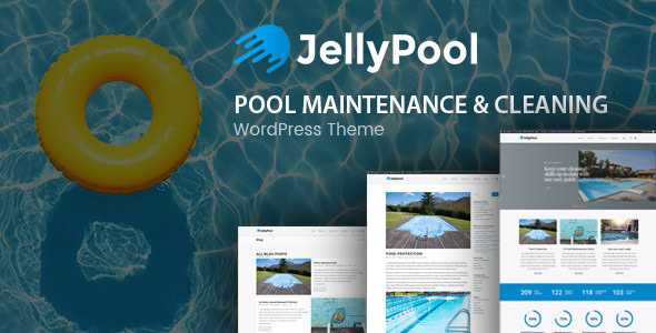 JellyPool v1.2.2 - Pool Maintenance & Cleaning Theme