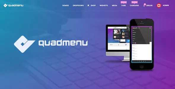 QuadMenu v1.8.5 - Themes Developer Mega Menu